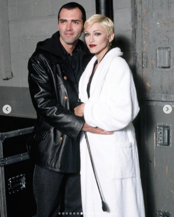 Christopher Ciccone and Madonna in a photo upload on October 6, 2024 | Source: Instagram/madonna