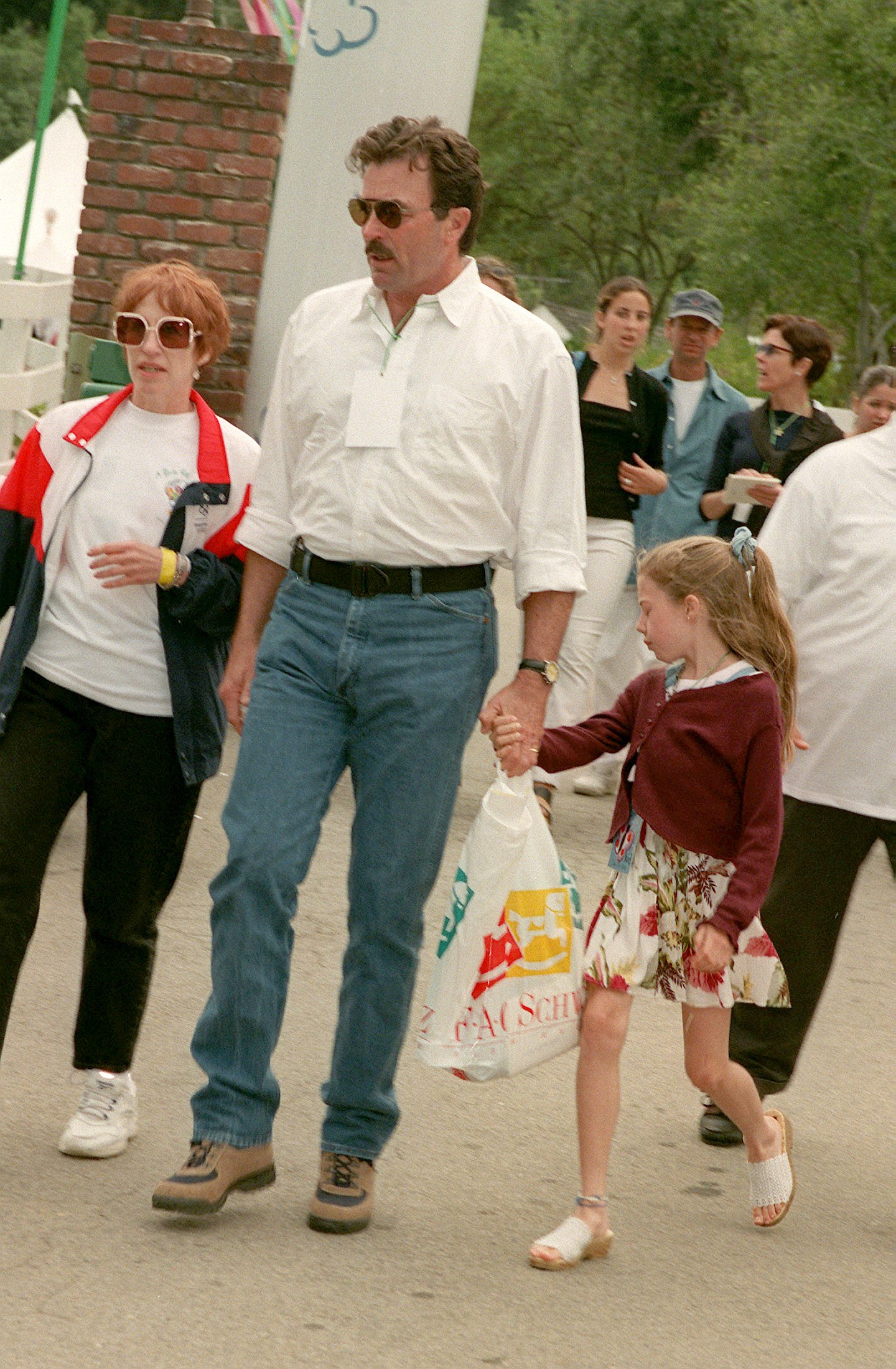 Tom Selleck and his daughter Hannah attend the 9ht Carnival For 'Pediatric AIDS' Foundation | Source: Getty Images 