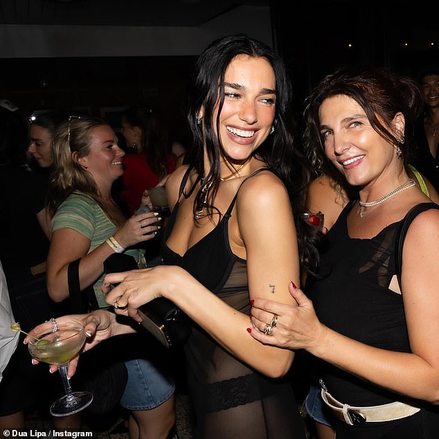 Beloved mum Anesa was also celebrating her daughter's incredible Wembley shows