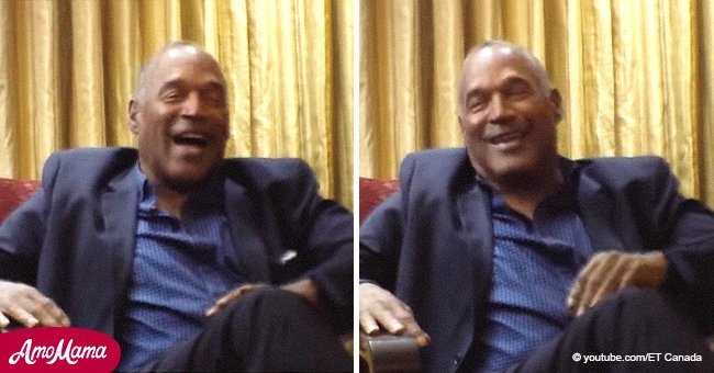 O.J. Simpson laughs during faux interview about killing girlfriends