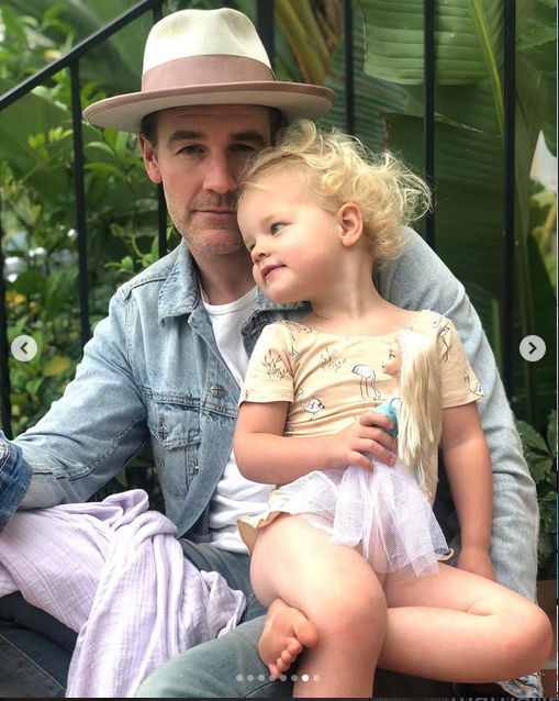 James and Emilia Van Der Beek, from a post dated March 24, 2024 | Source: Instagram/vanderjames