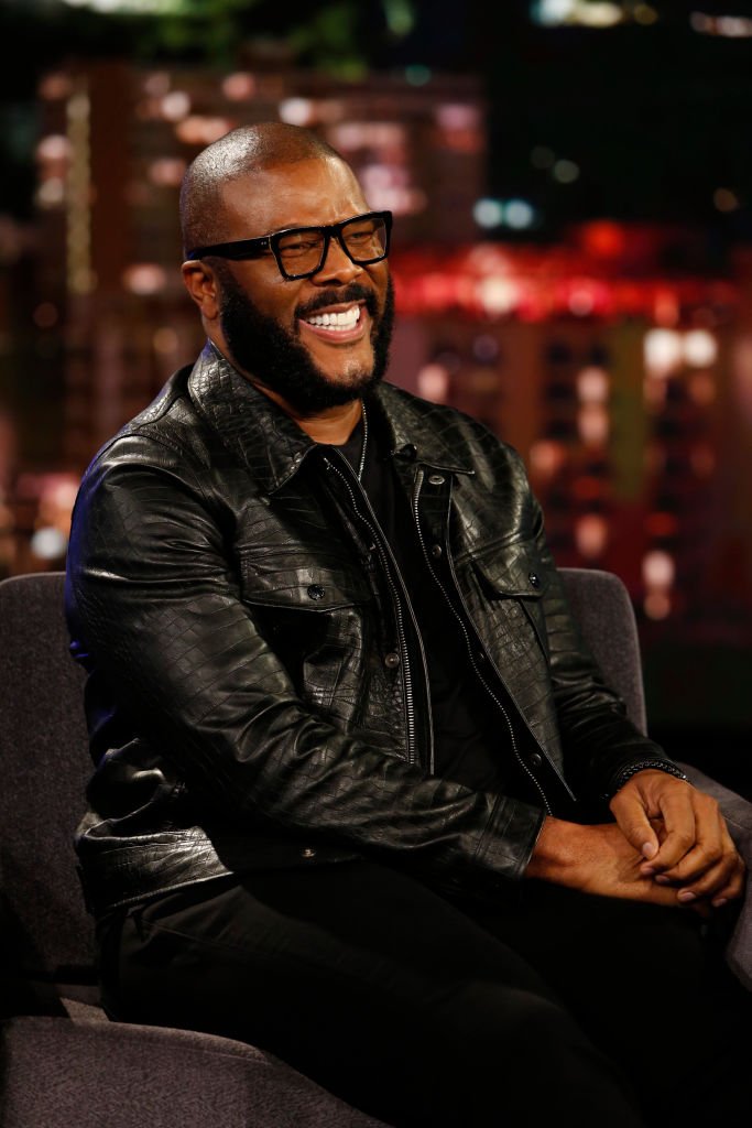 Actor and producer Tyler Perry during his 2019 TV guesting on "Jimmy Kimmel Live!" at the ABC Network. | Photo: Getty Images