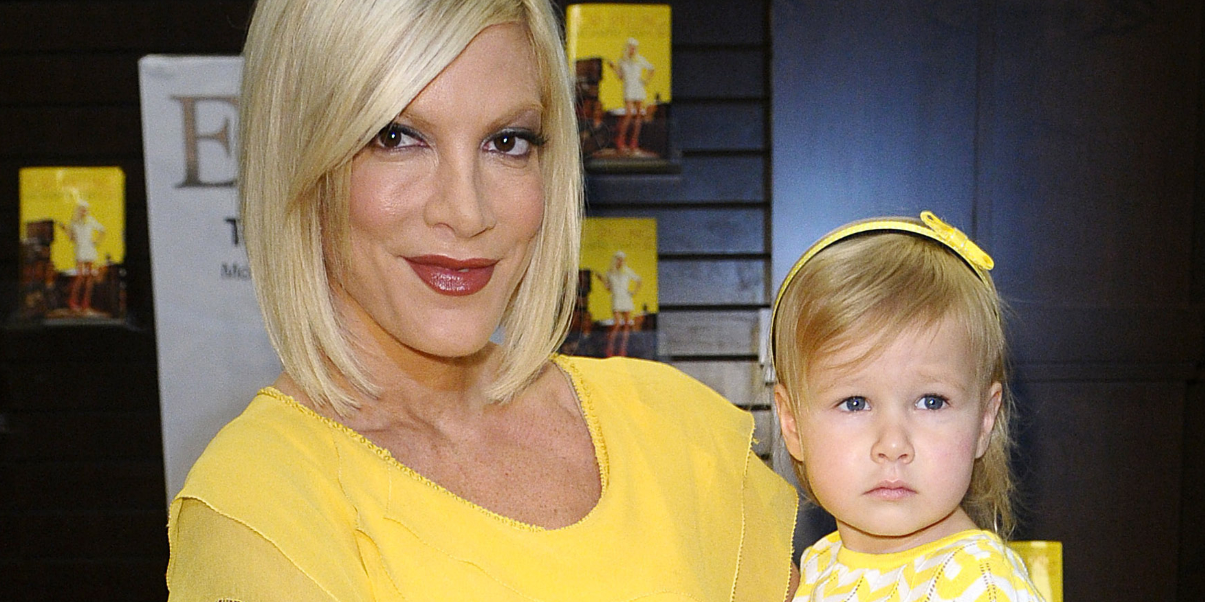 Tori Spelling and Stella McDermott | Source: Getty Images