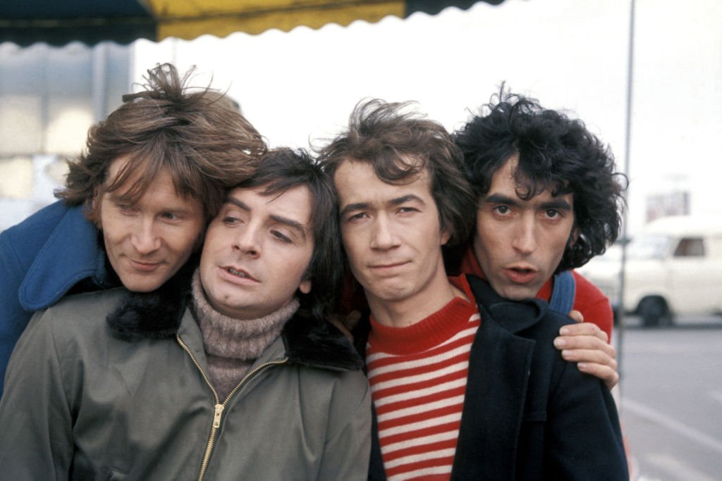 Le groupe musical Les Charlots en janvier 1975 à Paris, France. | Photo : Getty Images