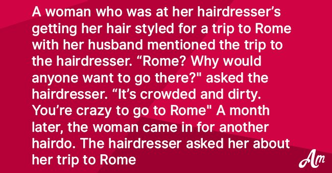 Woman Has a Conversation With 'the Worst Hairdresser Ever'