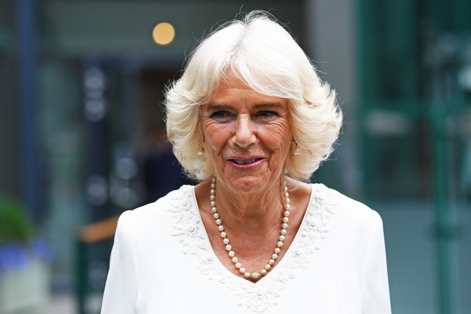 Camilla, Duchess of Cornwall at the All England Lawn Tennis and Croquet Club on July 10, 2019. | Getty Images