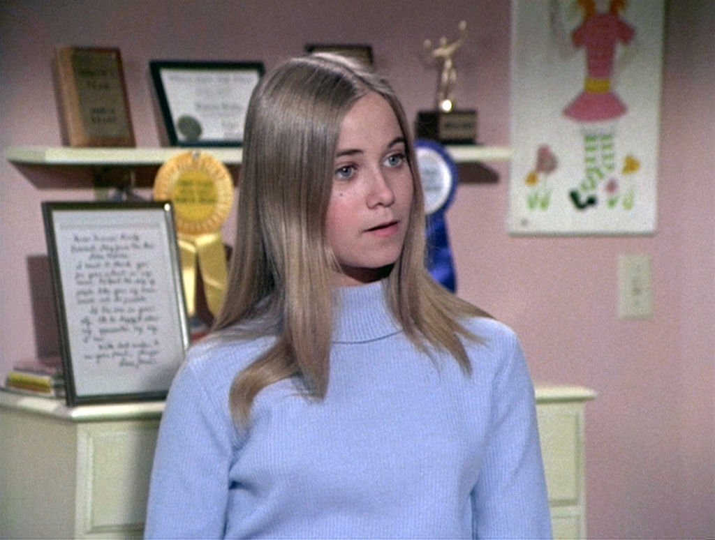 Maureen McCormick as Marcia Brady in "The Brady Bunch," in 1971. | Photo: Getty Images