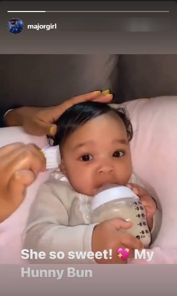 Tiny Harris shares an adorable picture of her granddaughter, Hunter on Instagram | Photo: Instagram/majorgirl