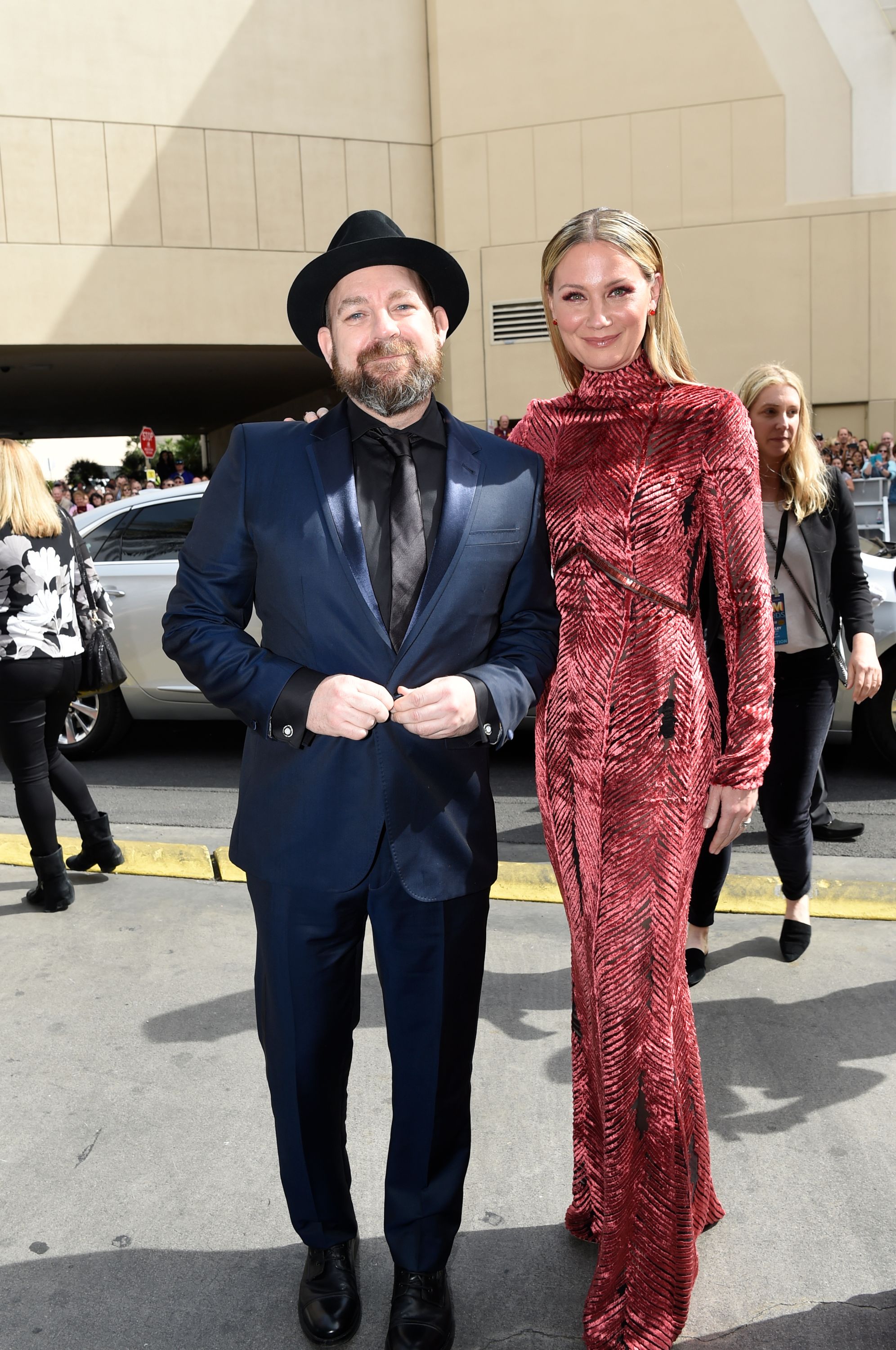 Justin Miller and Jennifer Nettles at the 53rd Academy of Country Music Awards in Las Vegas on April 15, 2018 | Photo: Michele Crowe/CBS/Getty Images