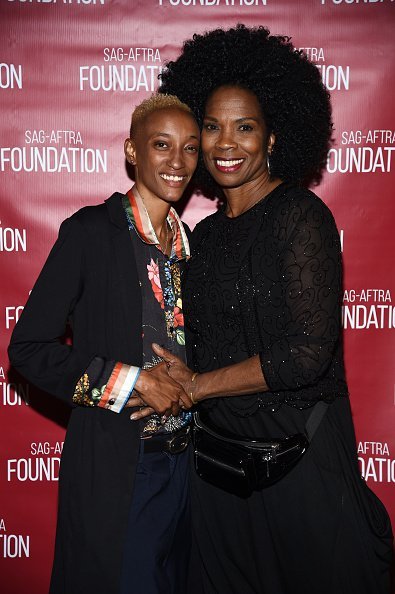 Director Justice Singleton and actress Tyra Ferrell at a "Boyz N The Hood" event at the Ford Theatre on June 27, 2019 | Photo: Getty Images