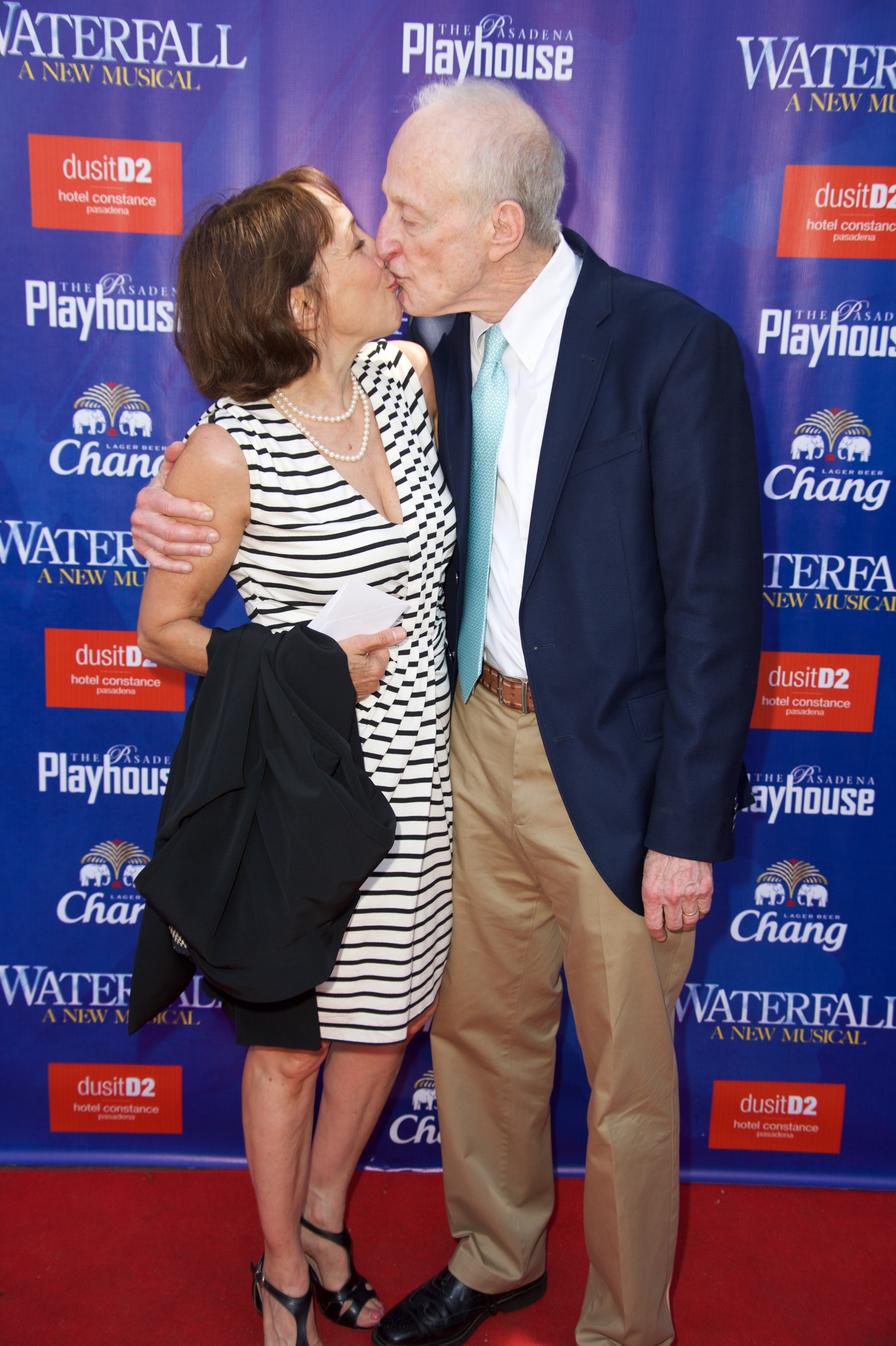 Didi Conn and David Shire at the opening night performance of "Waterfall" on June 7, 2015, in Pasadena, California | Source: Getty Images