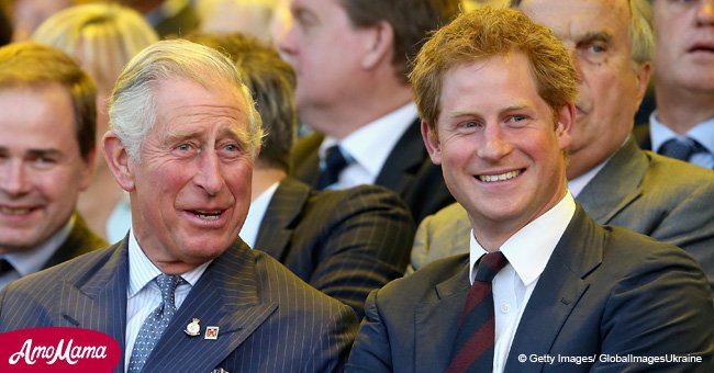 Throwback photo of Prince Charles shows just how much he and Prince Harry look alike