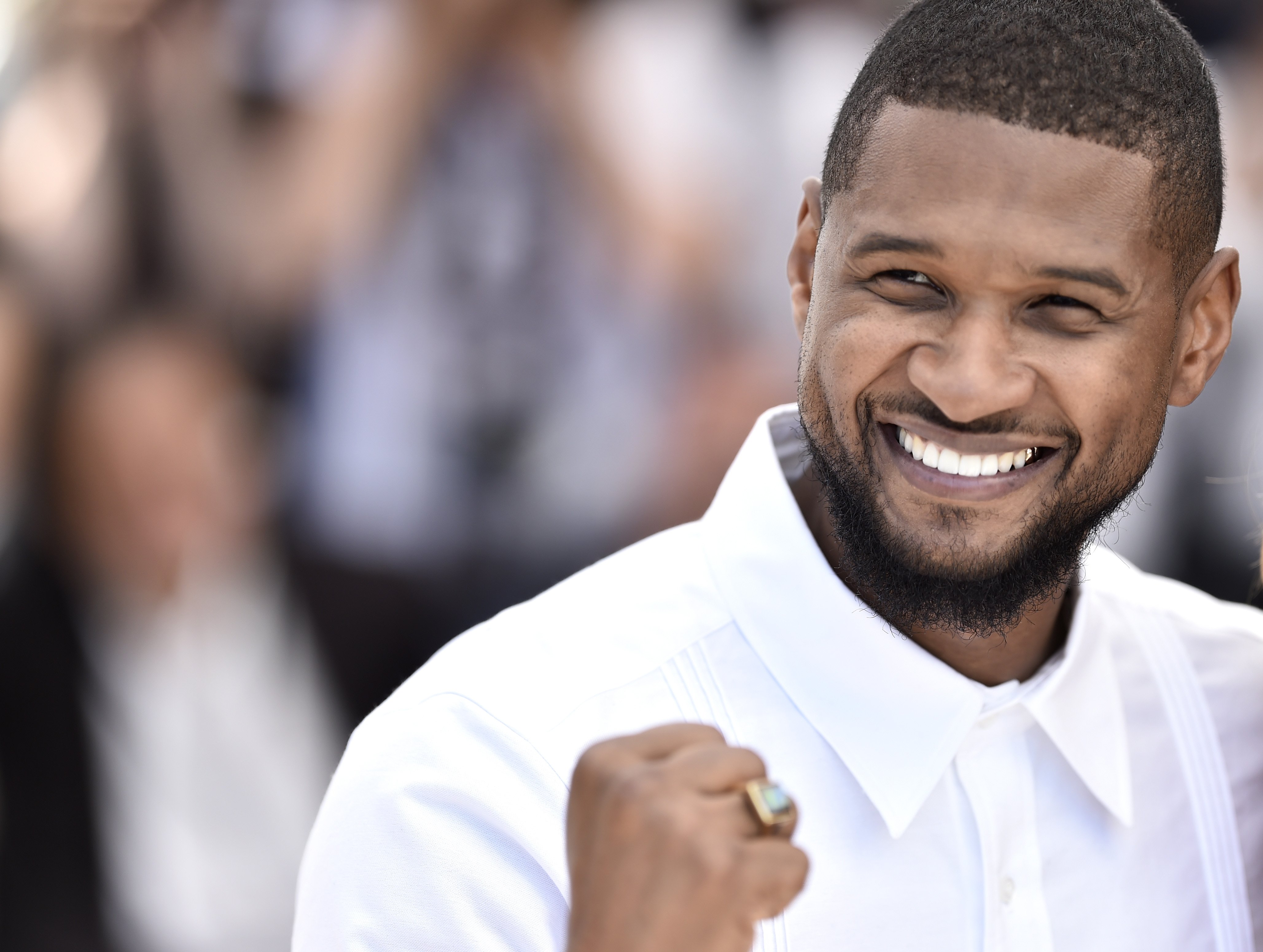 Usher pictured during the 69th annual Cannes Film Festival at the Palais des Festivals on May 16, 2016 in Cannes, France. | Source: Getty Images