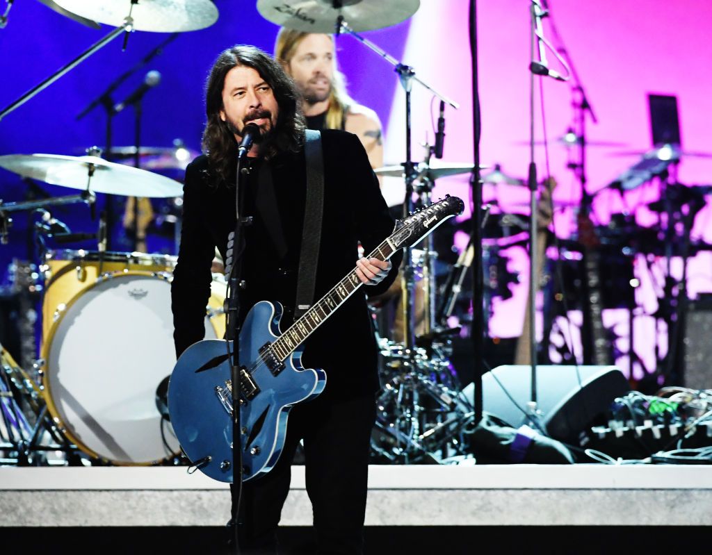 Dave Grohl performing at the 62nd Annual Grammy Awards, LA, 2020 | Photo: Getty Images 