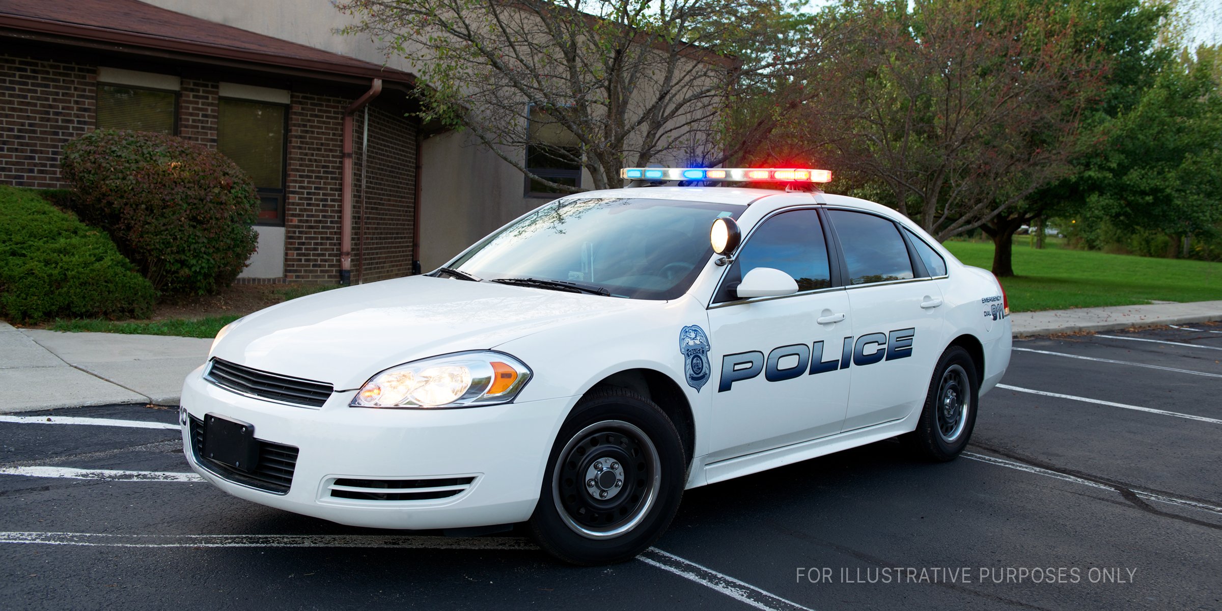 A police car. | Source: Shutterstock