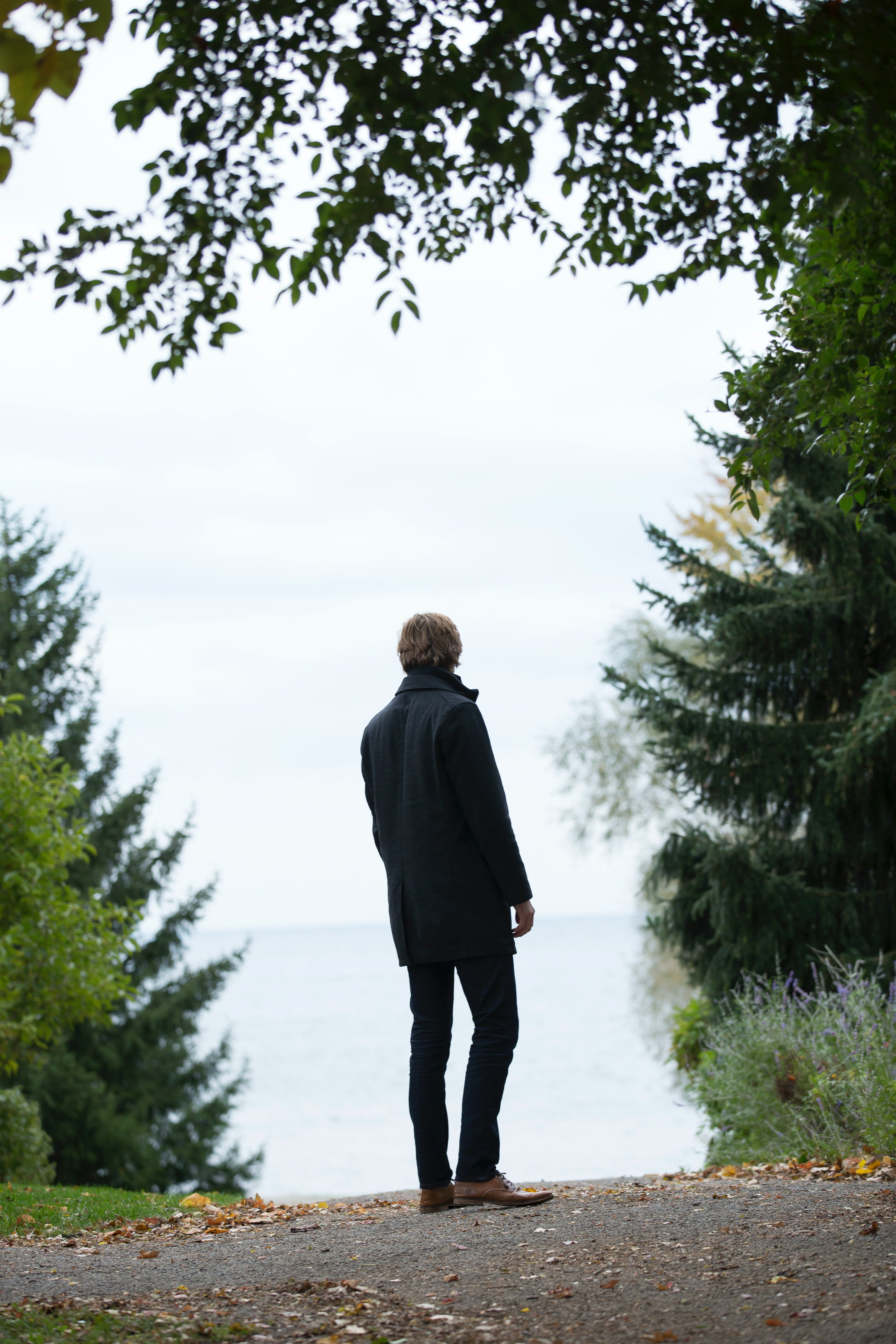 David went for a walk to think of what he should do next. | Source: Pexel