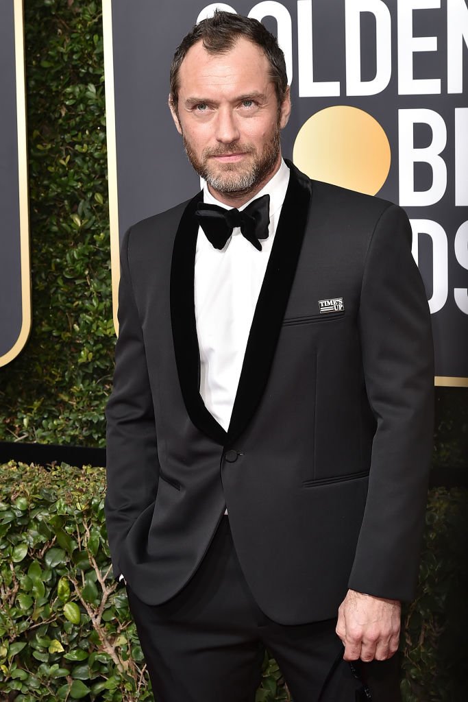  Jude Law attends the 75th Annual Golden Globe Awards - Arrivals at The Beverly Hilton Hotel on January 7, 2018 | Photo: Getty Images