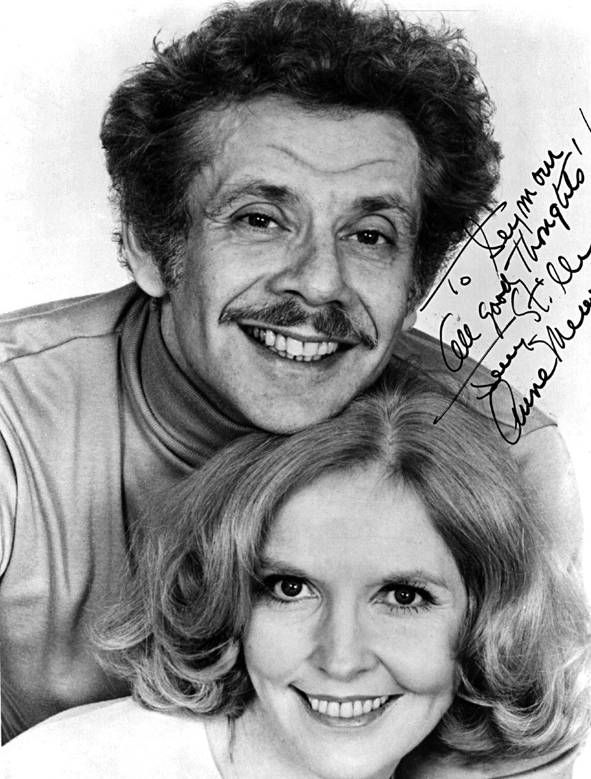 Publicity photo of Jerry Stiller and Anne Meara with autograph | Photo: Wikimedia Commons Images