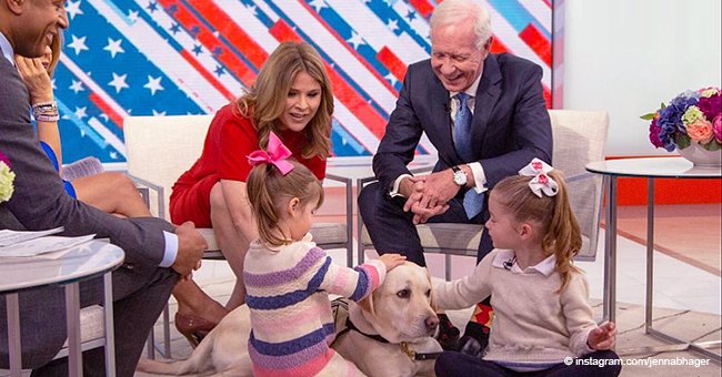 Jenna Bush Hager's Daughters Meet Service Dog Sully One Last Time since George H. W. Bush's Death