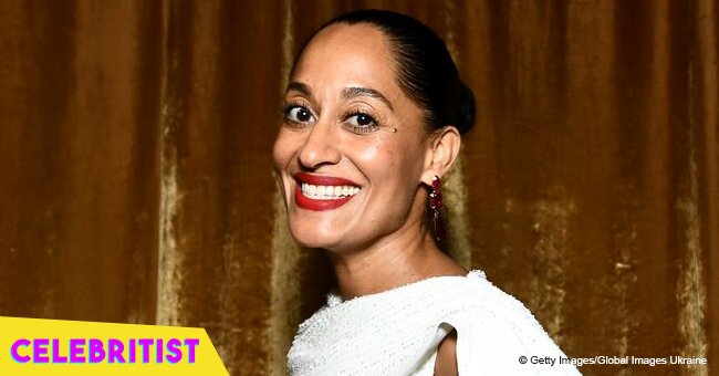 Tracee Ellis Ross rocks her mama's vintage boots while working out