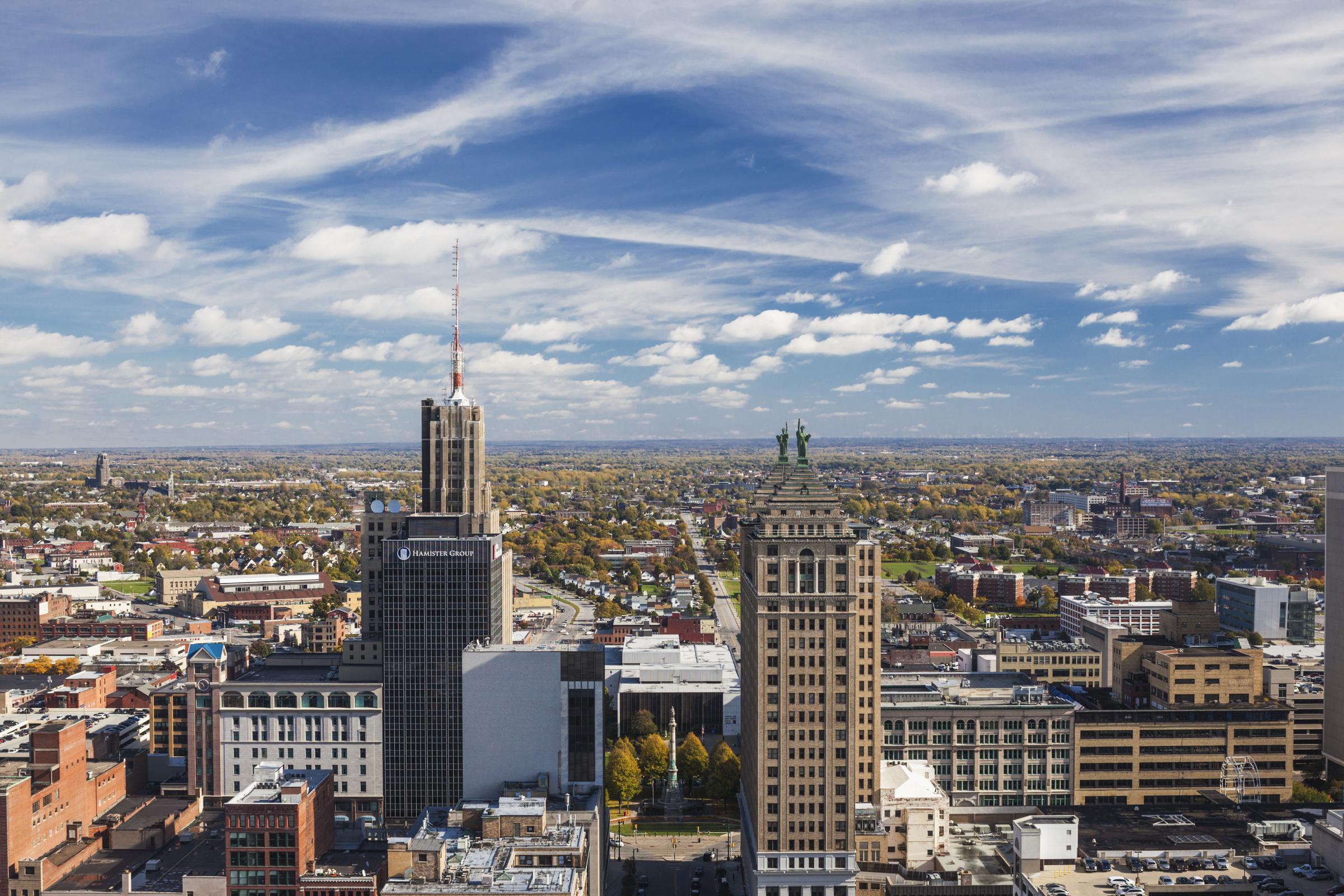 A view of Buffalo, New York City. | Source: Getty Images