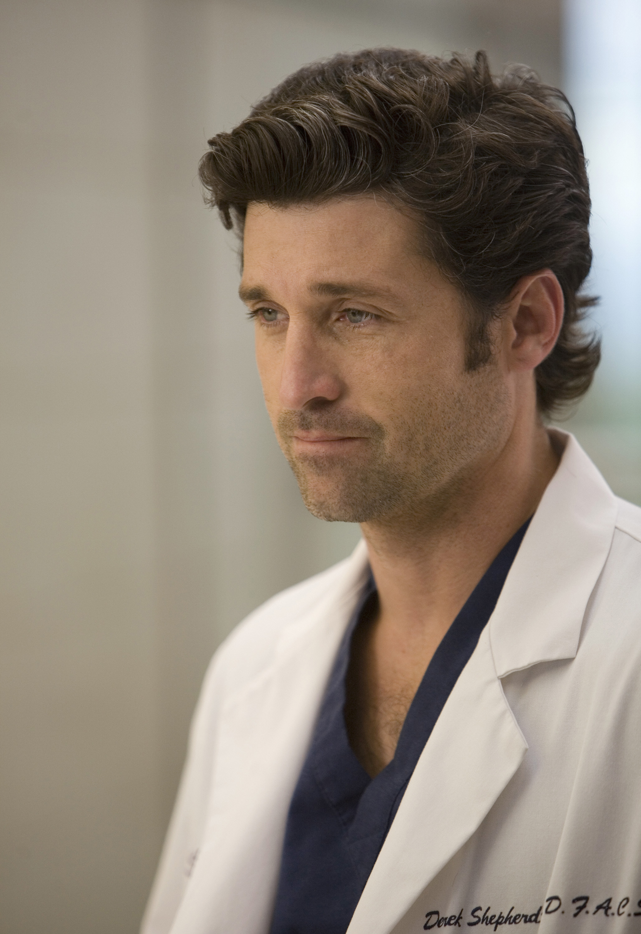 Patrick Dempsey on an episode of "Grey's Anatomy" in 2008 | Source: Getty Images
