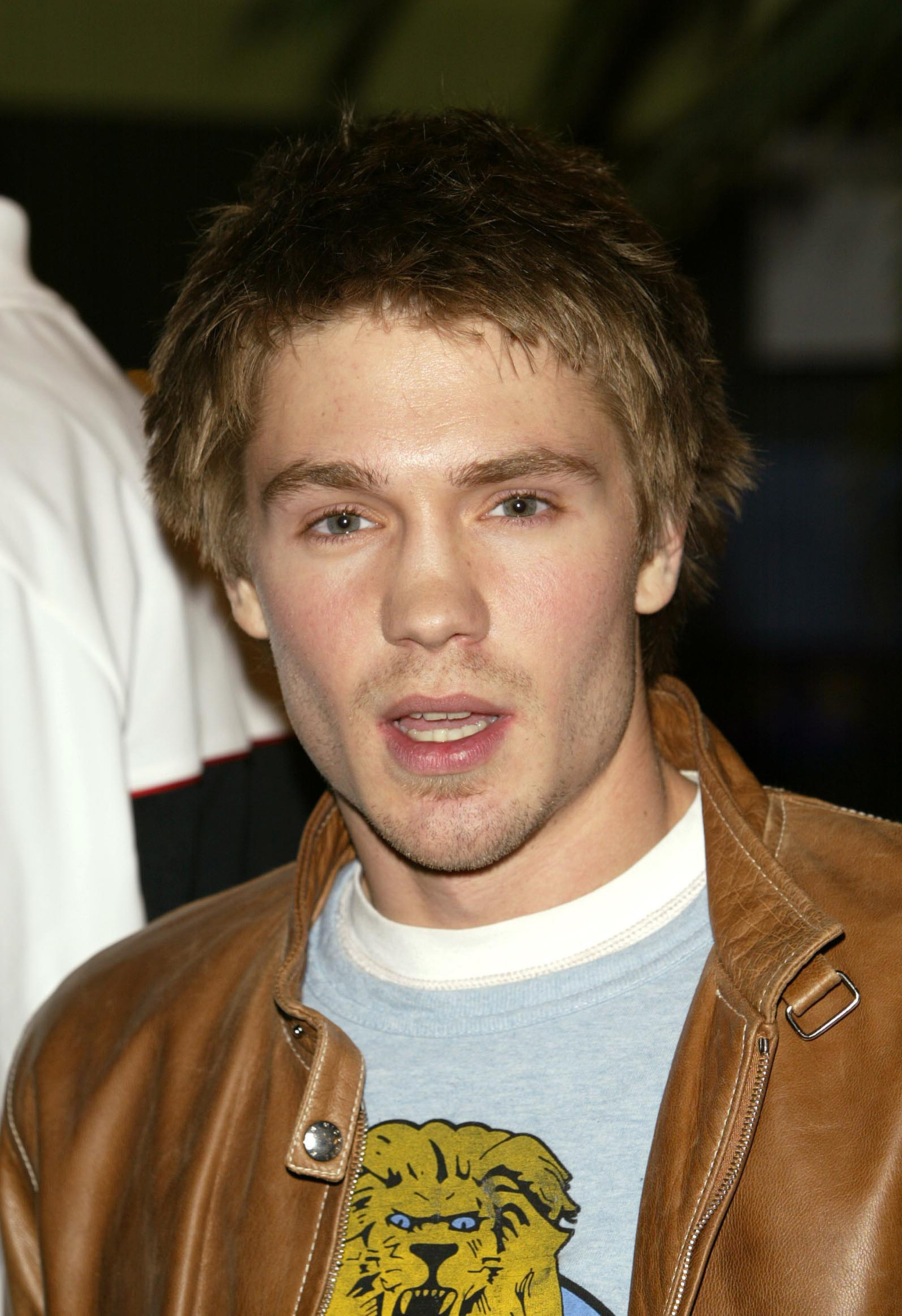 Chad Michael Murray at Planet Hollywood to promote "One Tree Hill" and meet with fans on January 16, 2004, in New York City | Source: Getty Images