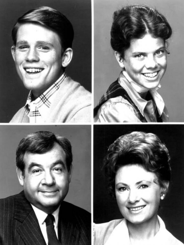 The Cunningham family from "Happy Days." Source: Wikimedia commons