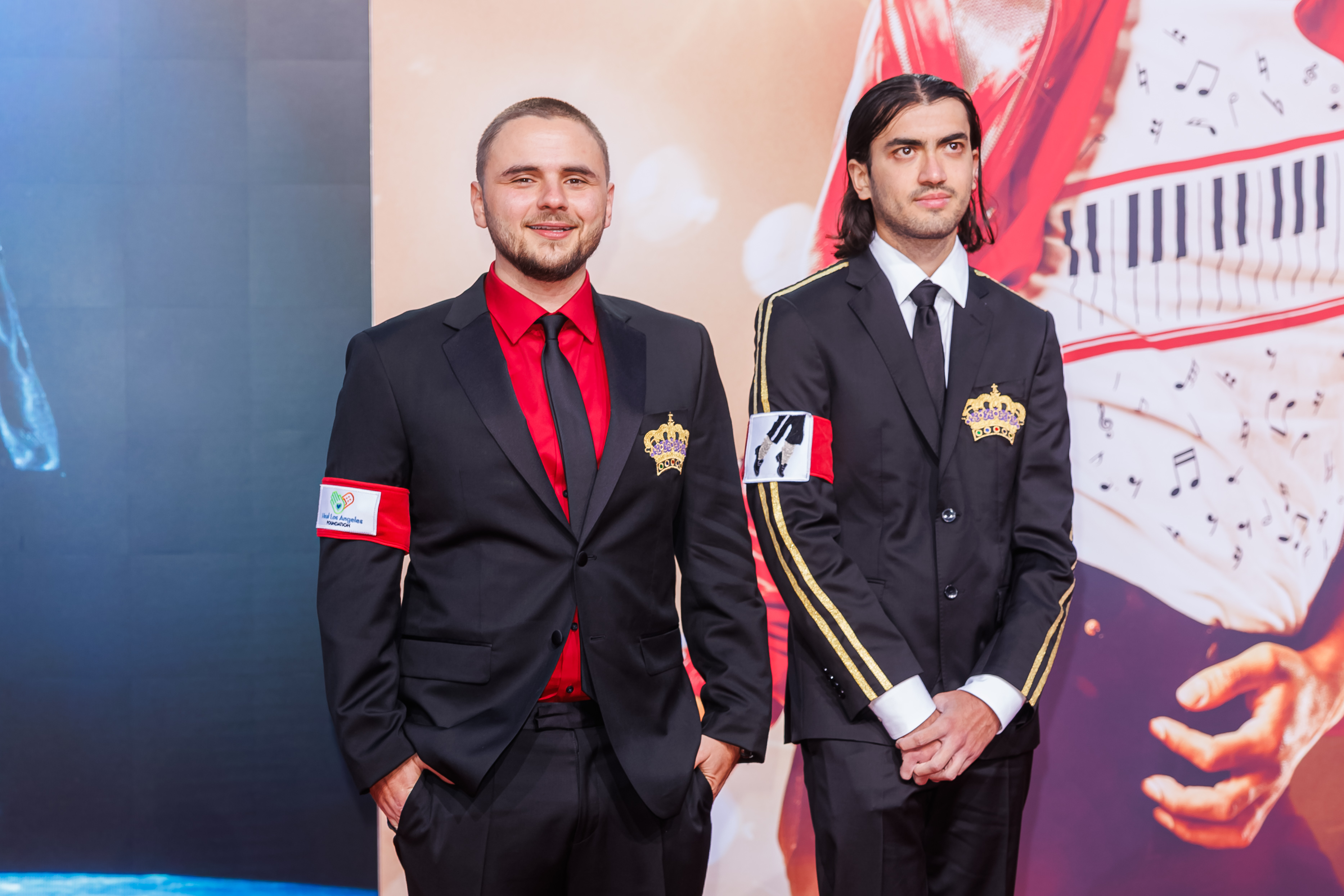 Prince Jackson and Bigi Jackson attend the "Michael" premiere at Uber Eats Music Hall on April 10, 2026, in Berlin, Germany.