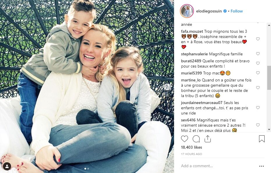 Source : Elodie Gossuin et ses jumeaux Jules et Rose | Instagram - elodiegossuin Source : Elodie Gossuin et ses jumeaux Jules et Rose | Instagram - elodiegossuin