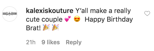A fan commented on Jesseca Dupar's birthday tribute to Da Brat for her 46th birthday | Source: In stagram.com/darealbbjudy