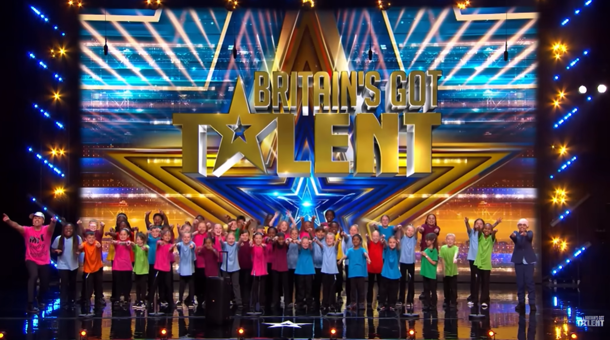 Braunstone Community Primary School during their "Britain's Got Talent" audition on 4 April 2026. | Source: YouTube/Britain's Got Talent
