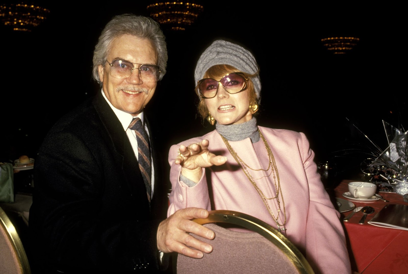 Ann-Margret and Roger Smith during the Professional Dance Society's Gypsy Awards Luncheon in Beverly Hills, California in 1991. | Source: Getty Images