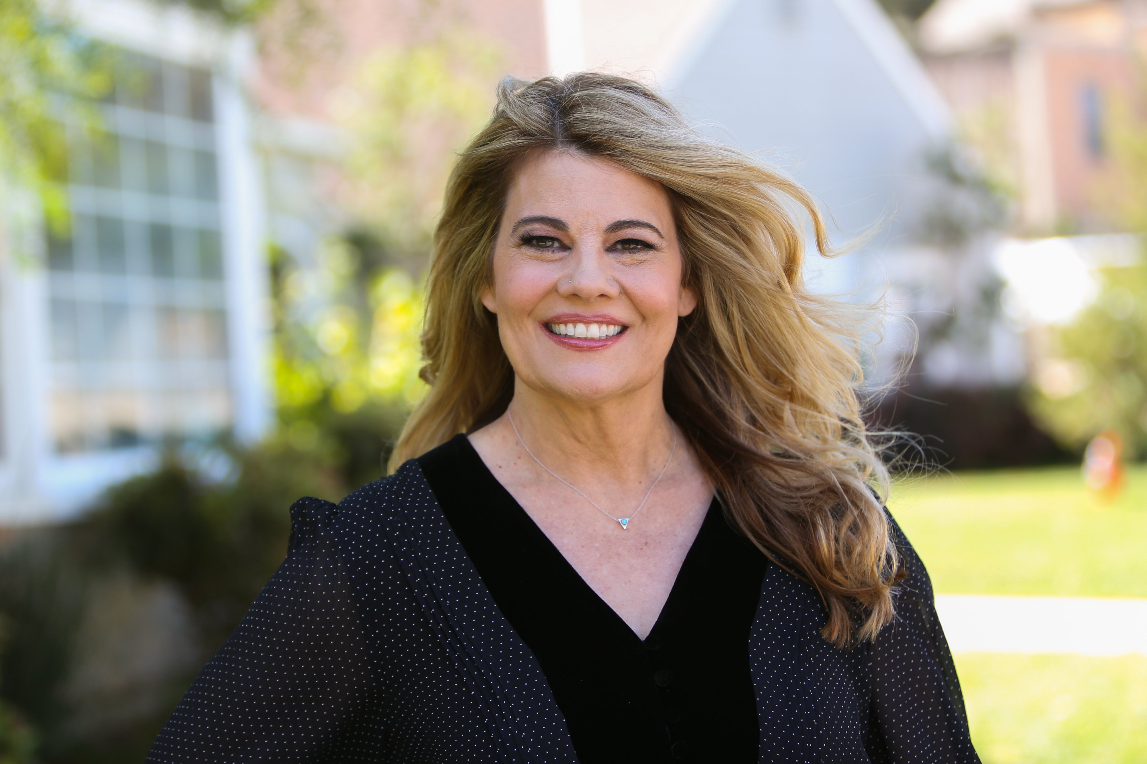 Actress Lisa Whelchel as Blair Warner in "The Facts Of Life"  | Source: Getty Images