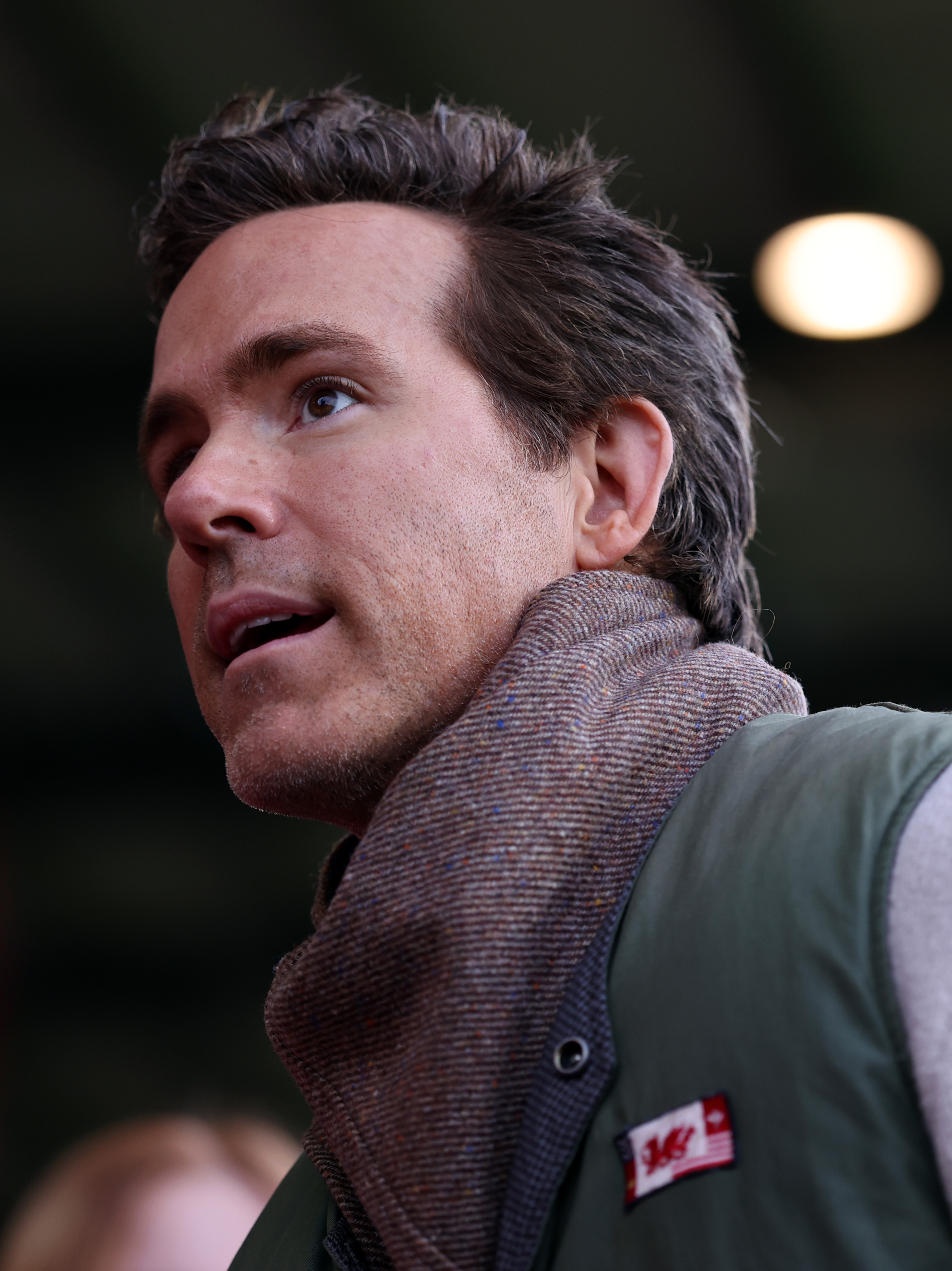Ryan Reynolds, Co-Owner of Wrexham, looks on prior to the Sky Bet Championship match between Wrexham AFC and Watford at Racecourse Ground on December 13, 2025 in Wales. | Source: Getty Images