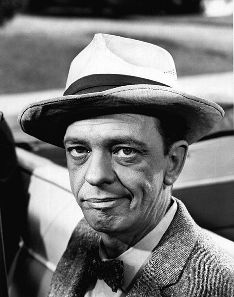 Don Knotts as Barney Fife from "The Andy Griffith Show." | Source: Wikimedia Commons