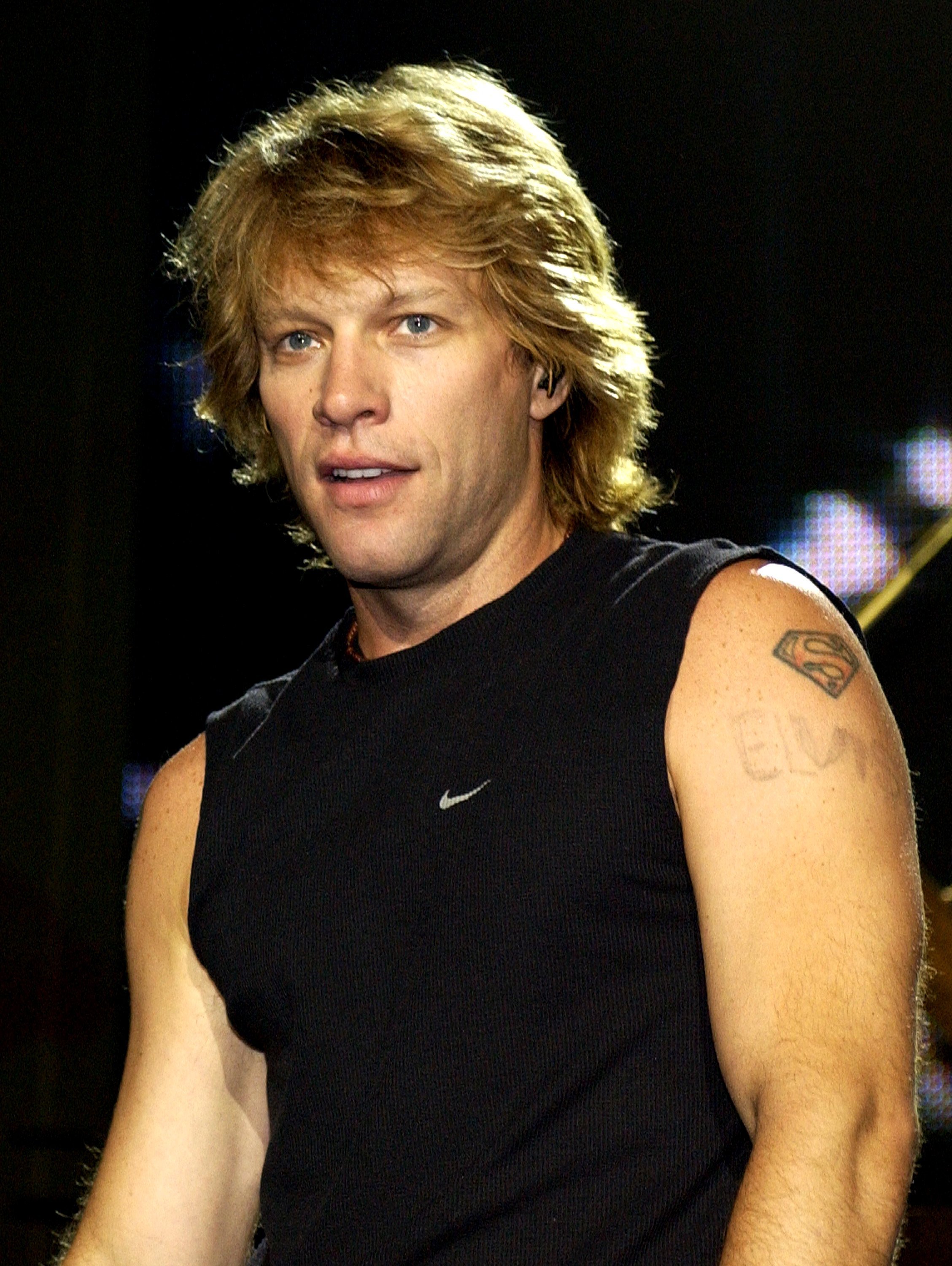 Jon Bon Jovi at Chris Tarrant's Capital Request concert at Wembley Arena. | Source: Getty Images