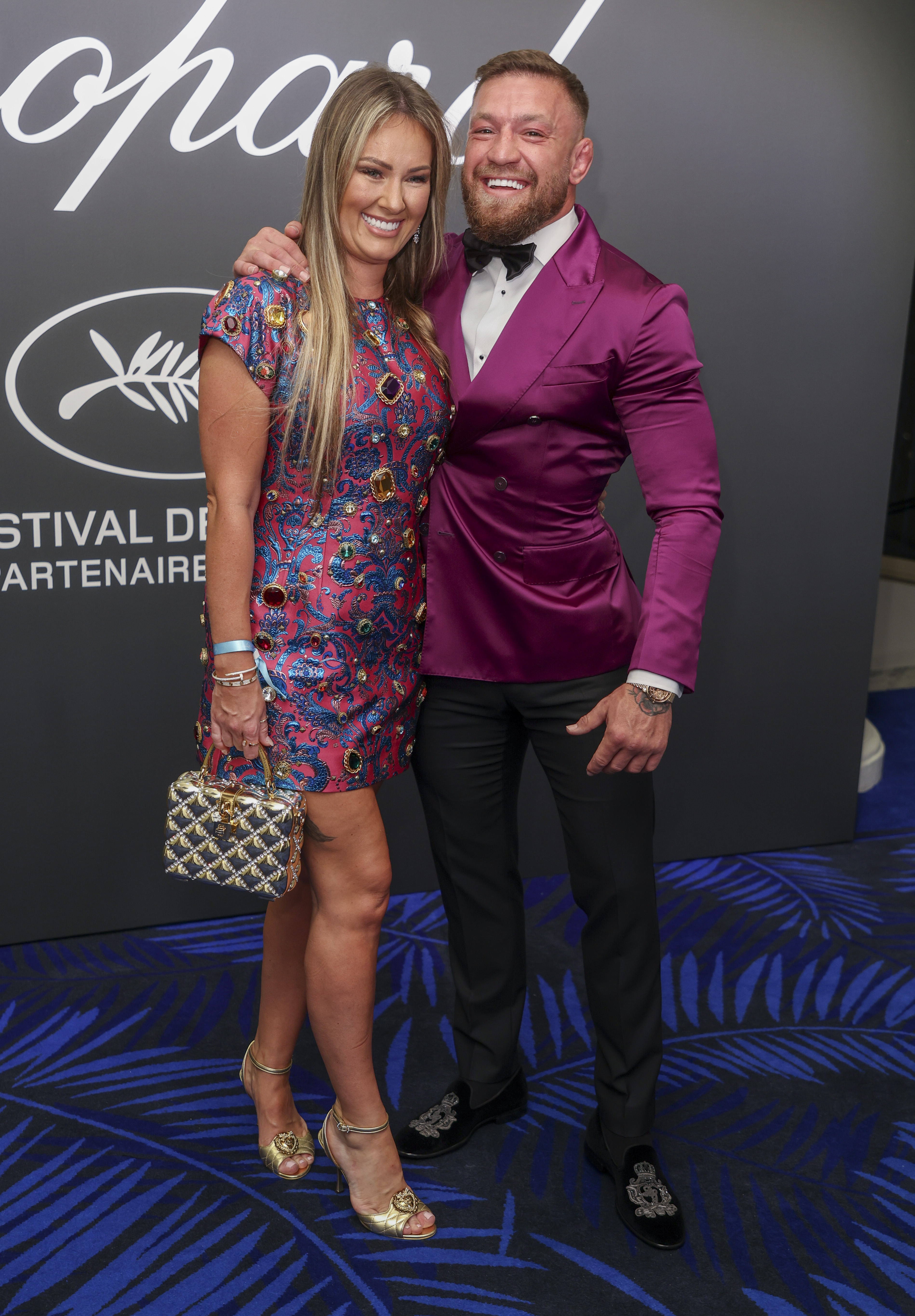 Conor McGregor and Dee Devlin at the Chopard "Gentleman's Evening" event during the 75th annual Cannes Film Festival on May 18, 2022, in France. | Source: Getty Images