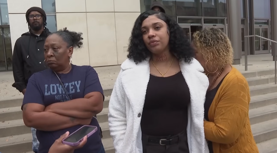 Patrice Williams and relatives speak to the press, on a video dated December 1, 2025 | Source: Youtube/KCRA 3