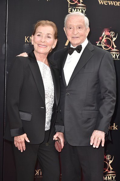 Judge Judy and Jerry Sheindlin attend the 46th annual Daytime Emmy Awards at Pasadena Civic Center in Pasadena, California | Photo: Getty Images