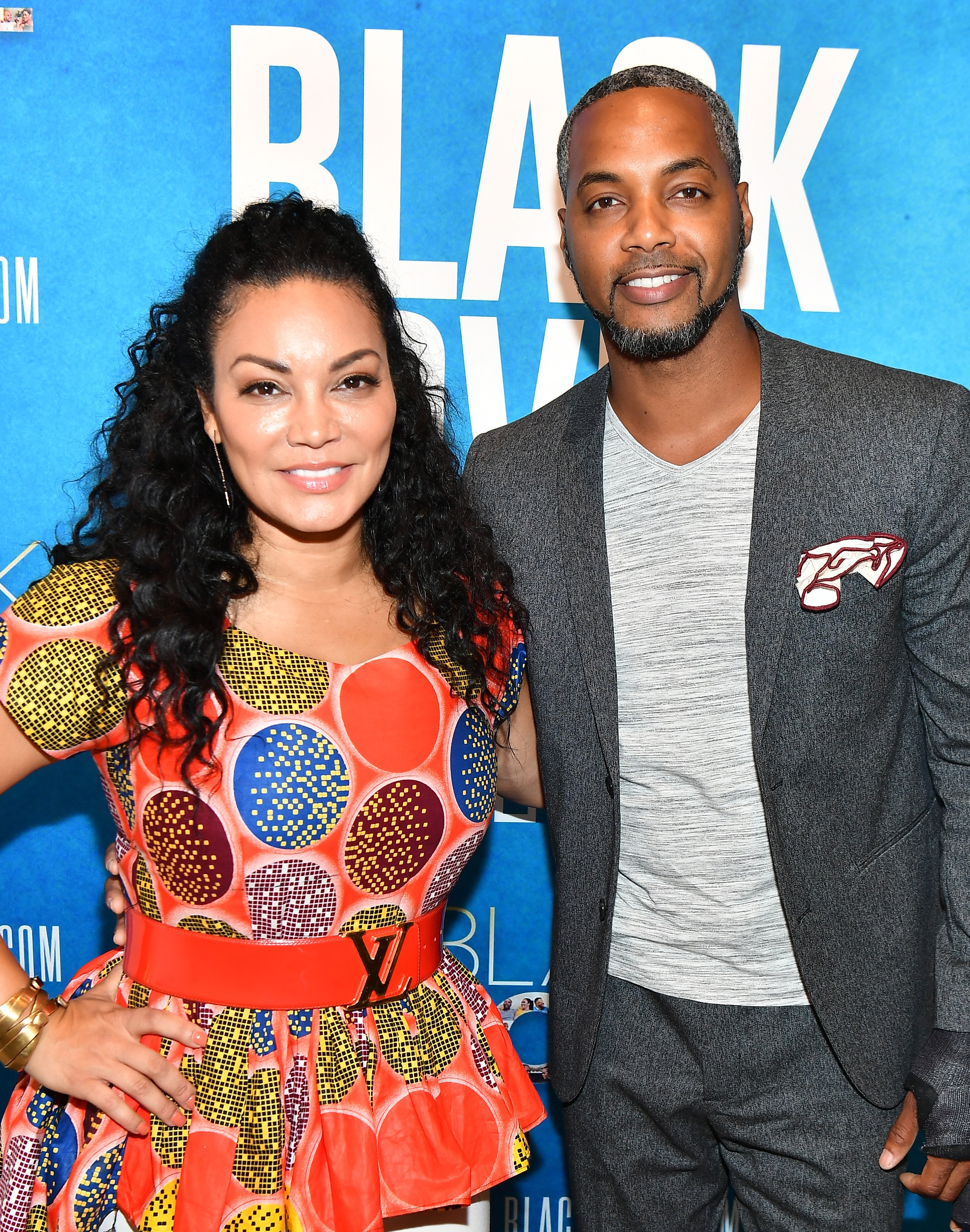 Egypt Sherrod and DJ Fadelf attend 2019 Black Love Summit at Mason Fine Art Gallery on July 20, 2019 in Atlanta, Georgia. | Photo by Paras Griffin/Getty Images
