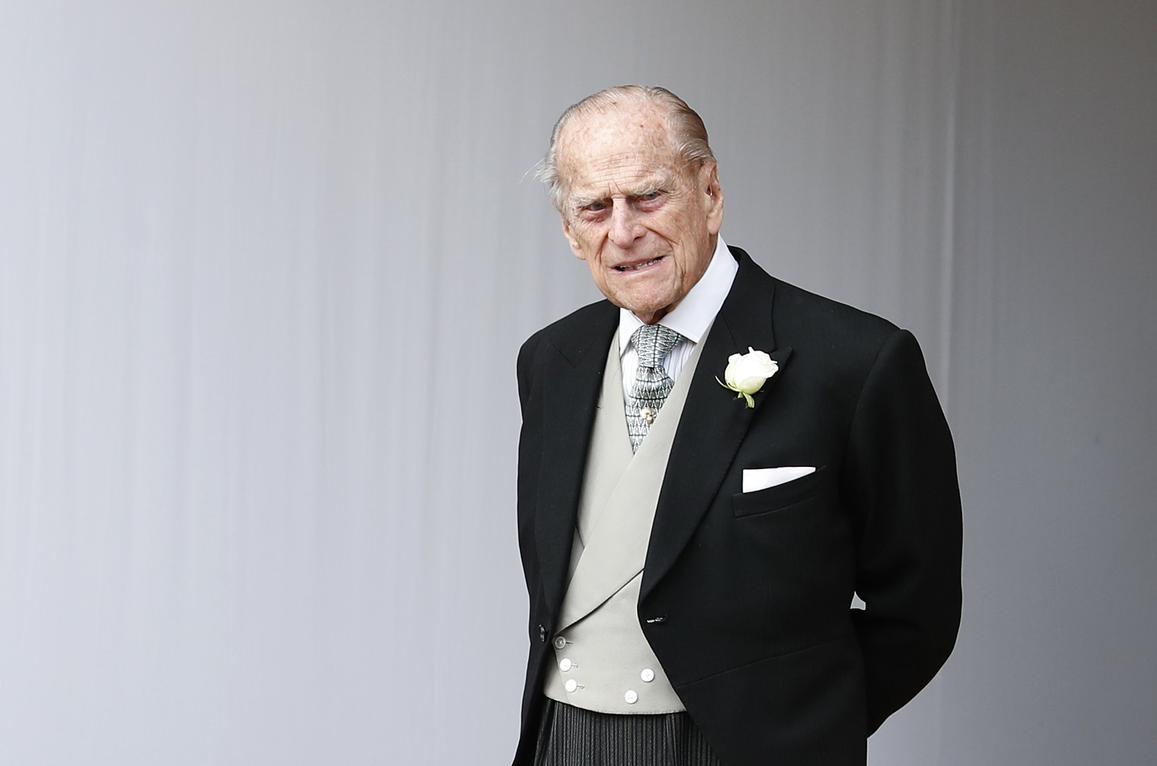Prince Philip attends the wedding of Princess Eugenie of York to Jack Brooksbank at St. George's Chapel on October 12, 2018 in Windsor, England | Photo: Getty Images