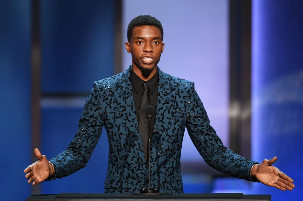 Chadwick Boseman speaks onstage during the 47th AFI Life Achievement Award honoring Denzel Washington in June 2019 | Photo: Getty Images