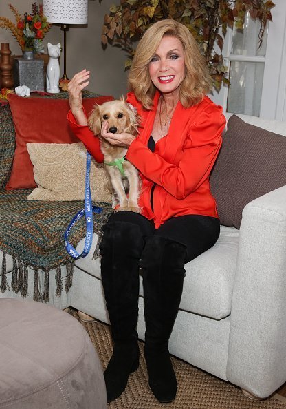 Donna Mills visits Hallmark Channel's "Home & Family" on October 18, 2019 | Photo: Getty Images