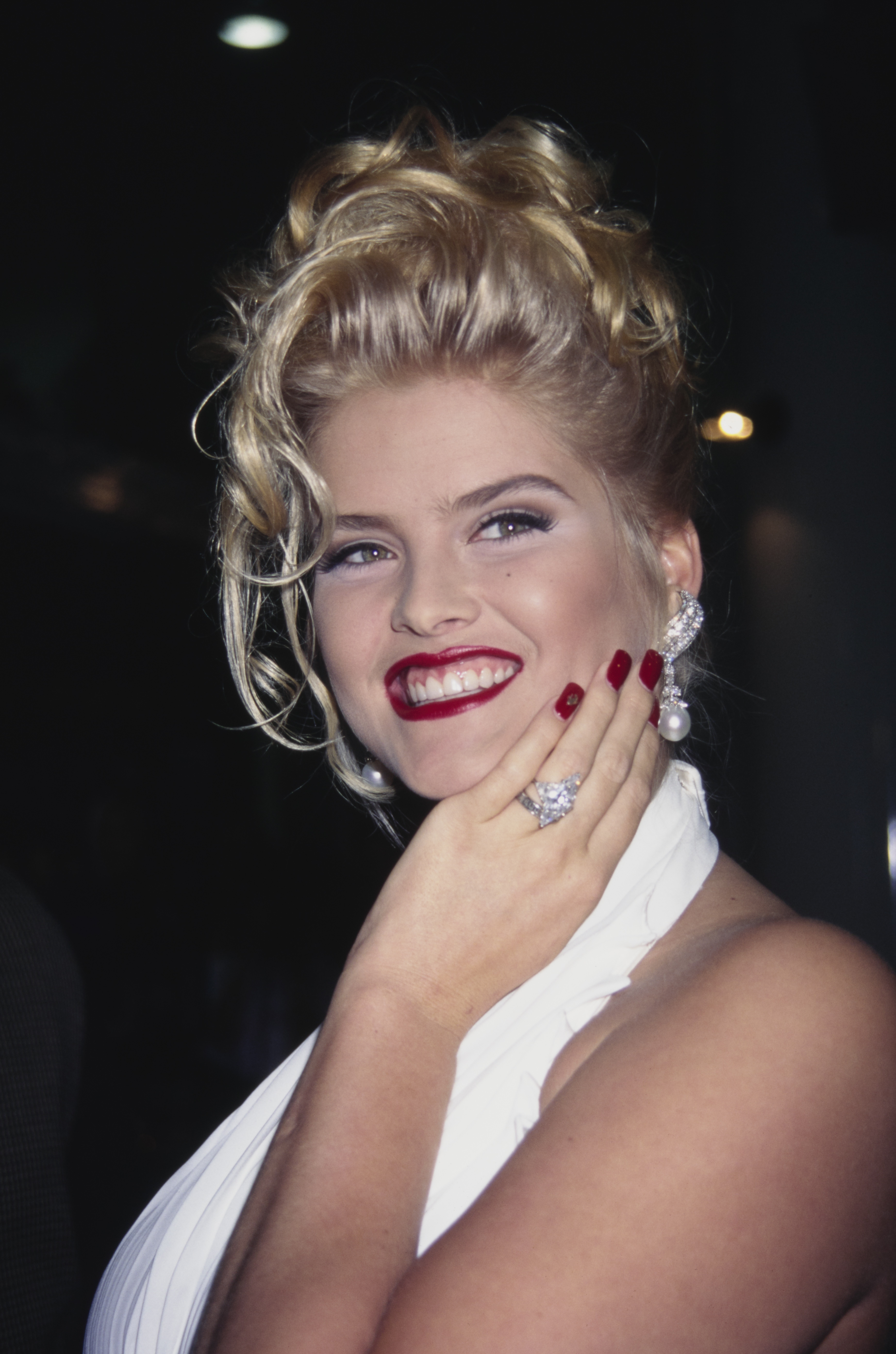 Anna Nicole Smith at the opening of Planet Hollywood in Las Vegas, Nevada on July 24, 1994 | Source: Getty Images