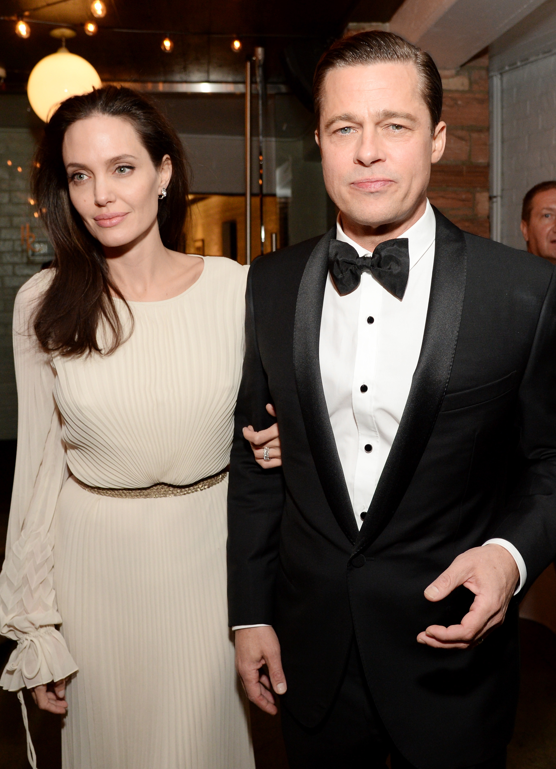 Angelina Jolie Pitt and Brad Pitt at the after-party for the opening night gala premiere of "By the Sea" during AFI FEST 2015 on November 5 in Hollywood, California. | Source: Getty Images