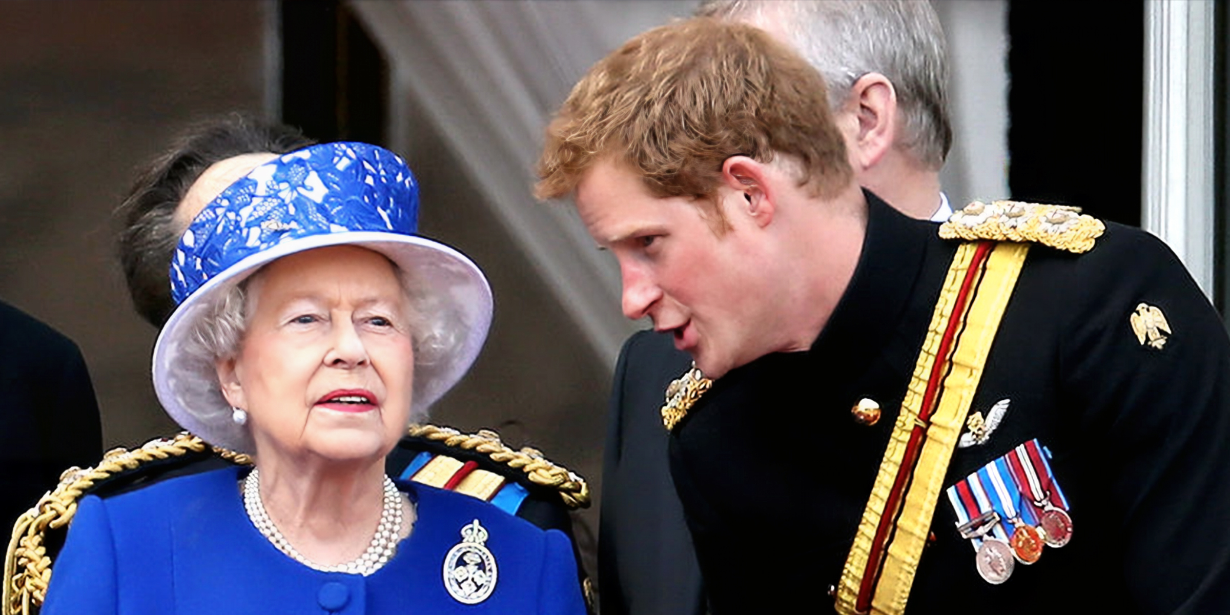 Queen Elizabeth II and Prince Harry, Duke of Sussex | Source: Getty Images