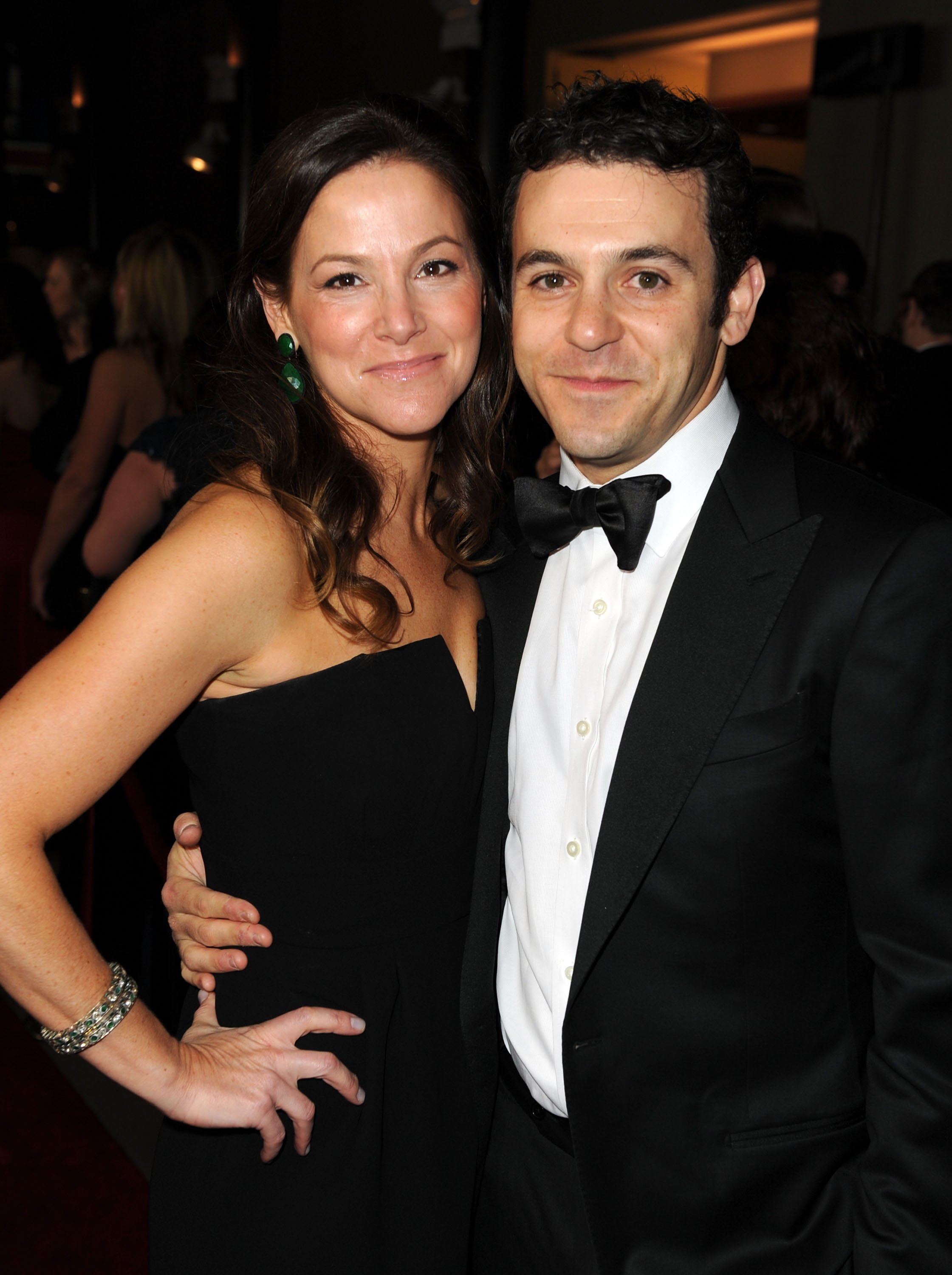 Fred Savage and wife Jennifer Lynn Stone arrive at the 64th Annual Directors Guild Of America Awards held at the Grand Ballroom at Hollywood & Highland on January 28, 2012 | Photo: GettyImages