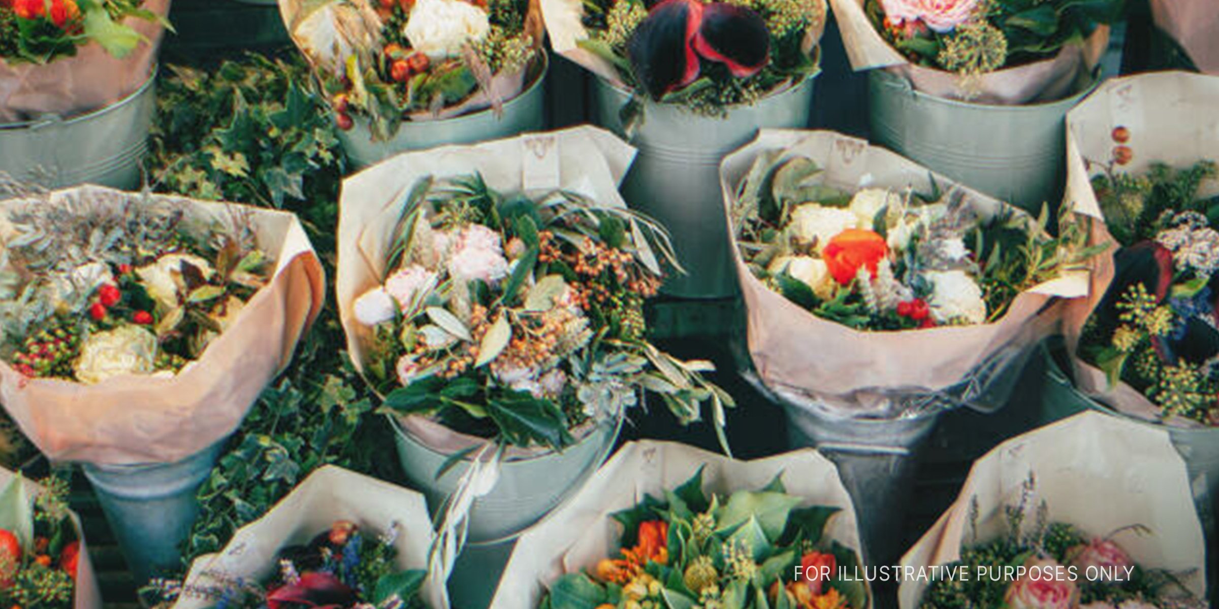 Several flower bouquets. | Source: Shutterstock