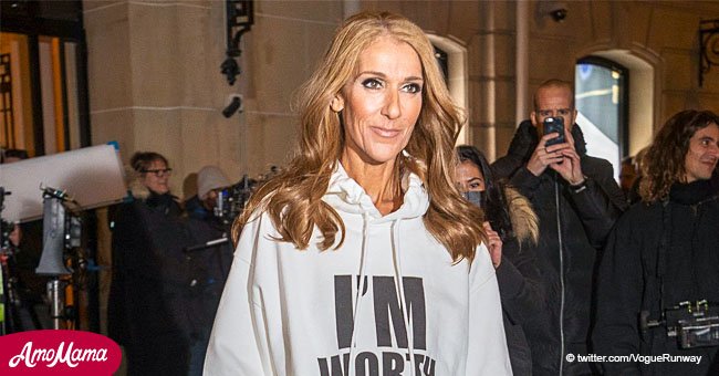 Céline Dion makes a bold statement with her oversized hoodie amid criticism